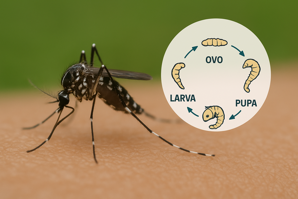 Mosquito da dengue completa ciclo em até 15 dias e pode nascer já contaminado, alerta Microbiologista de Barretos